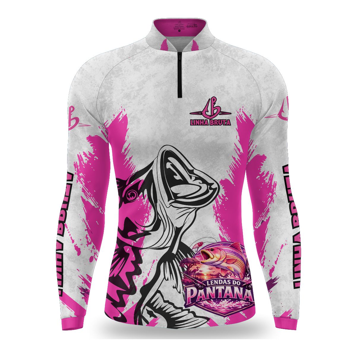 Camisa de Pesca – Impacto Rosa